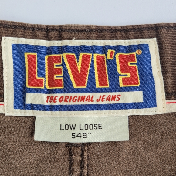 Levi's 549 Brown Straight Jeans Classic Style - Picture 11 of 13
